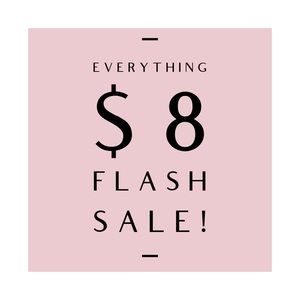 Everything in my closet, NOW $8 (or less)